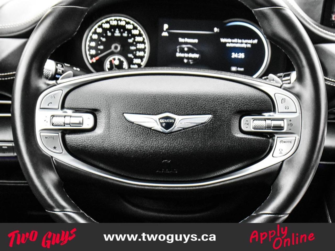 2021 Genesis GV80 2.5T Advanced   5 Pass   Panoroof   Lease Return Photo