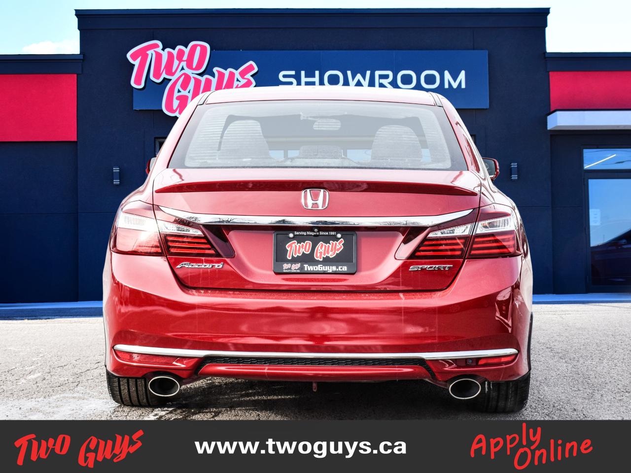 2017 Honda Accord Sedan 4dr I4 CVT Sport Sunroof Back Up Camera Photo