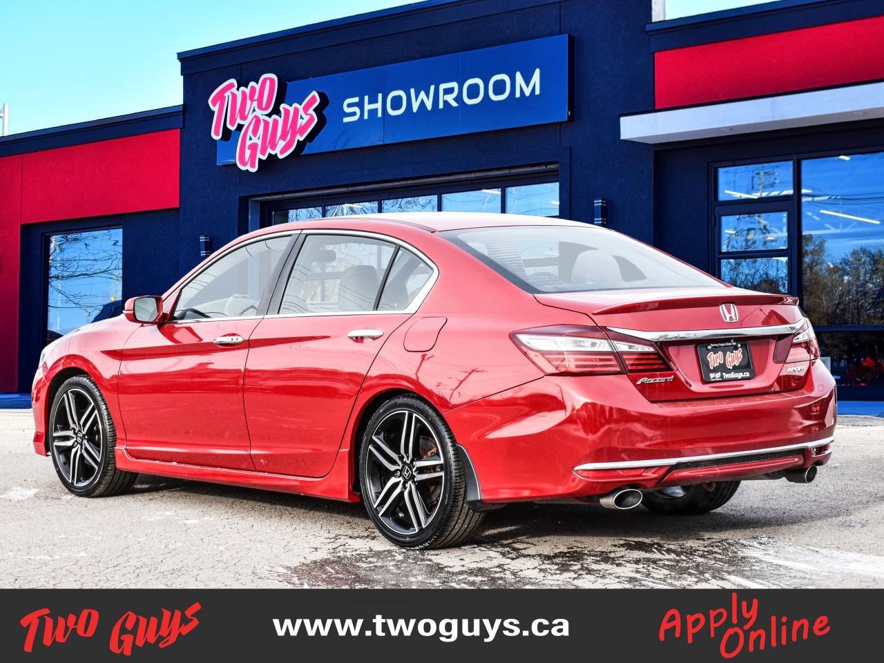 2017 Honda Accord Sedan 4dr I4 CVT Sport Sunroof Back Up Camera Photo