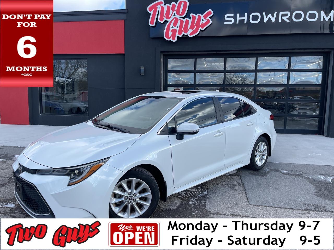 2022 Toyota Corolla XLE CVT Leather Sunroof Nav Keyless Go Back Up Cam Photo0