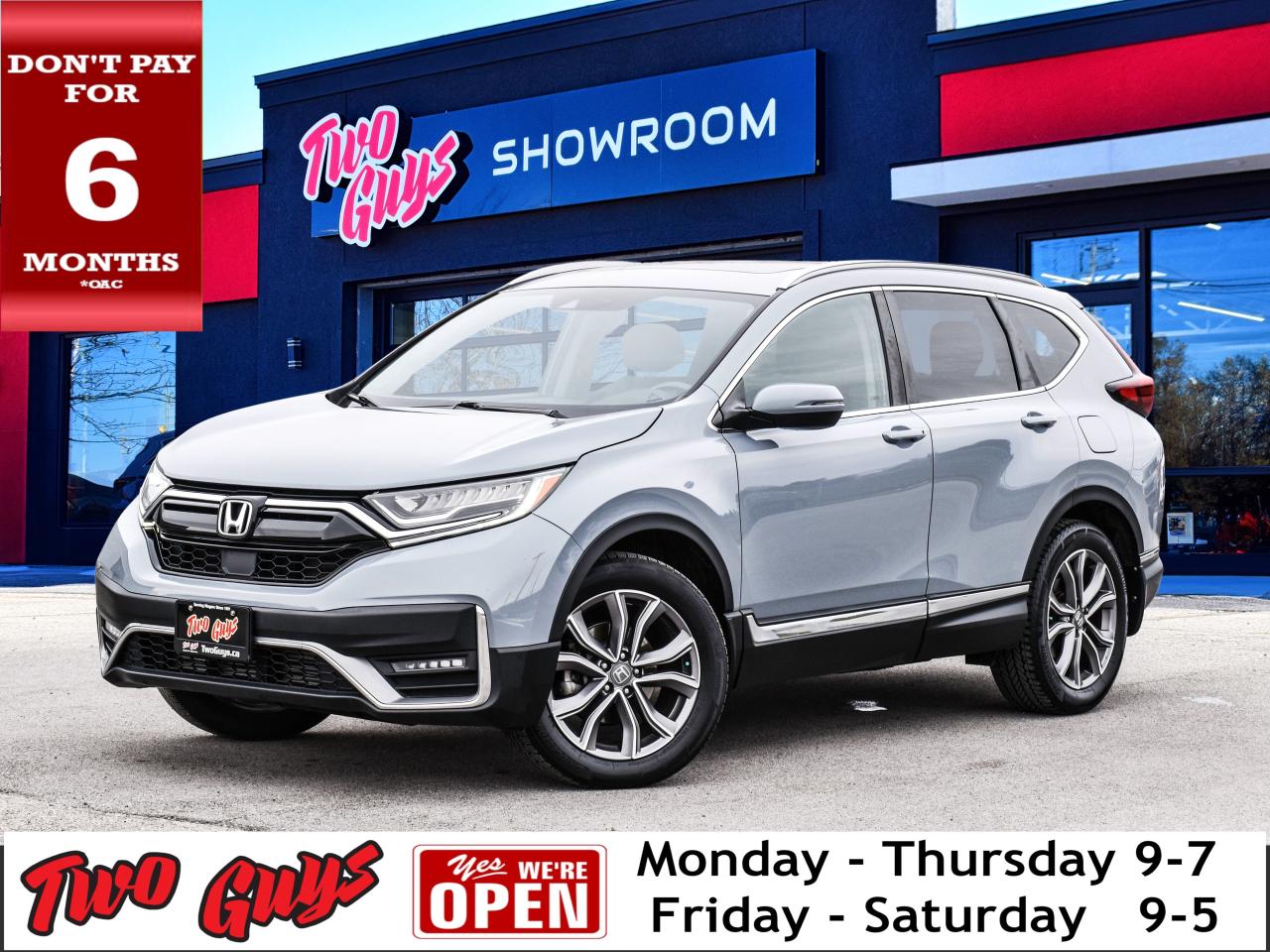 2021 Honda CR-V Touring AWD Panoroof Leather Nav Back Up Camera Photo0