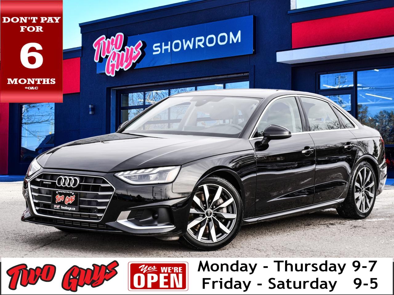 2024 Audi A4 Komfort 45 TFSI quattro AWD Leather Sunroof Photo0