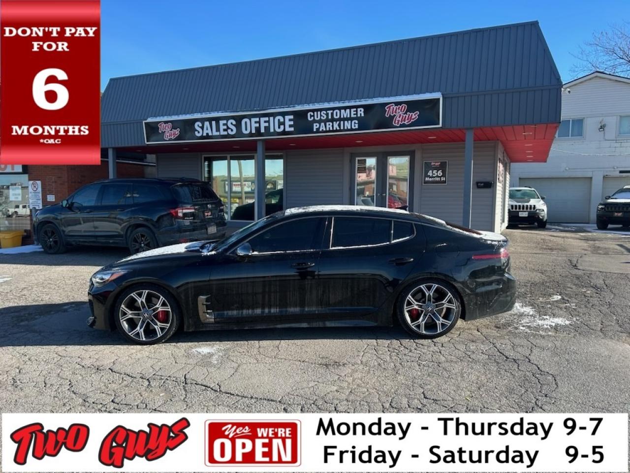 2019 Kia Stinger GT Limited AWD w-Red Interior Nav Sunroof Photo0