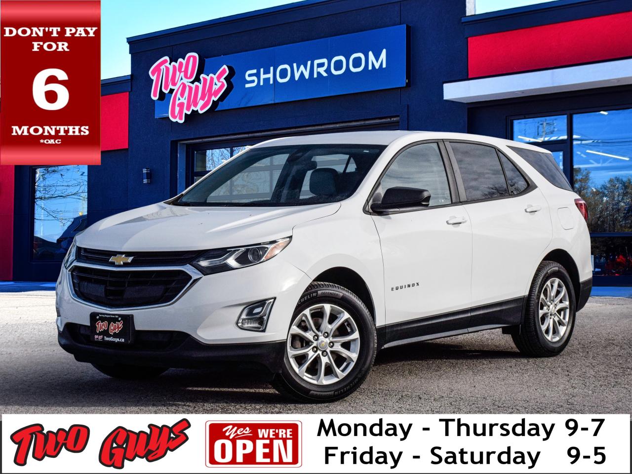 2020 Chevrolet Equinox AWD 4dr LS w-1LS Back Up Cam Heated Front Seats Photo0