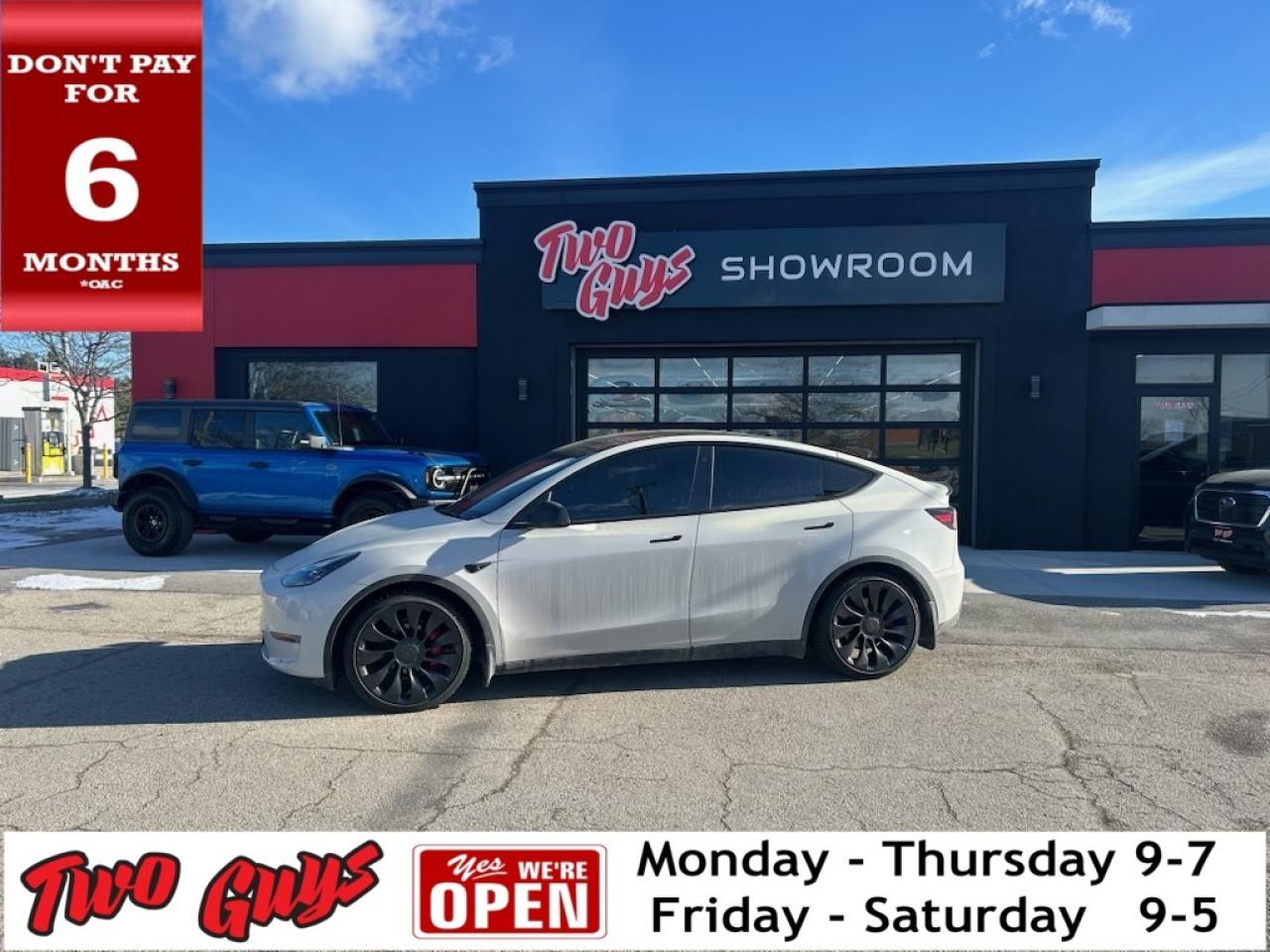 2022 Tesla Model Y Performance AWD Leather Nav Back Up Camera Photo0