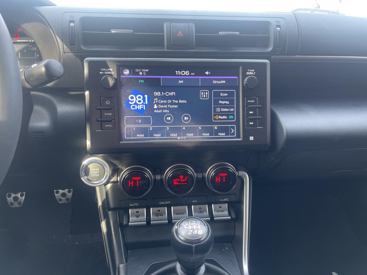 2023 Subaru BRZ Sport-tech Manual Back Up Camera HD Radio Photo3