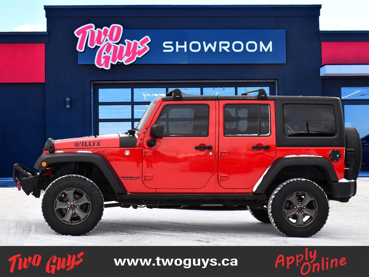 2017 Jeep WRANGLER UNLIMITED 4WD 4dr Willys Wheeler Photo4