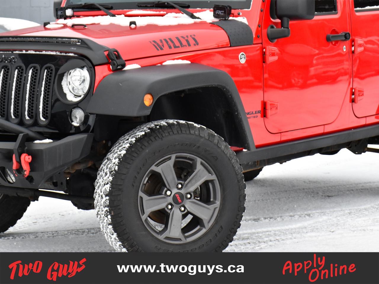 2017 Jeep WRANGLER UNLIMITED 4WD 4dr Willys Wheeler Photo