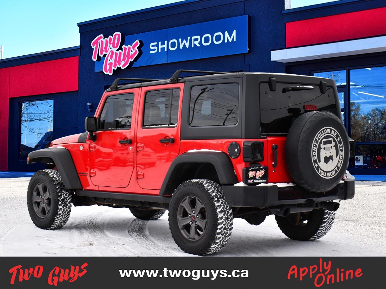 2017 Jeep WRANGLER UNLIMITED 4WD 4dr Willys Wheeler Photo
