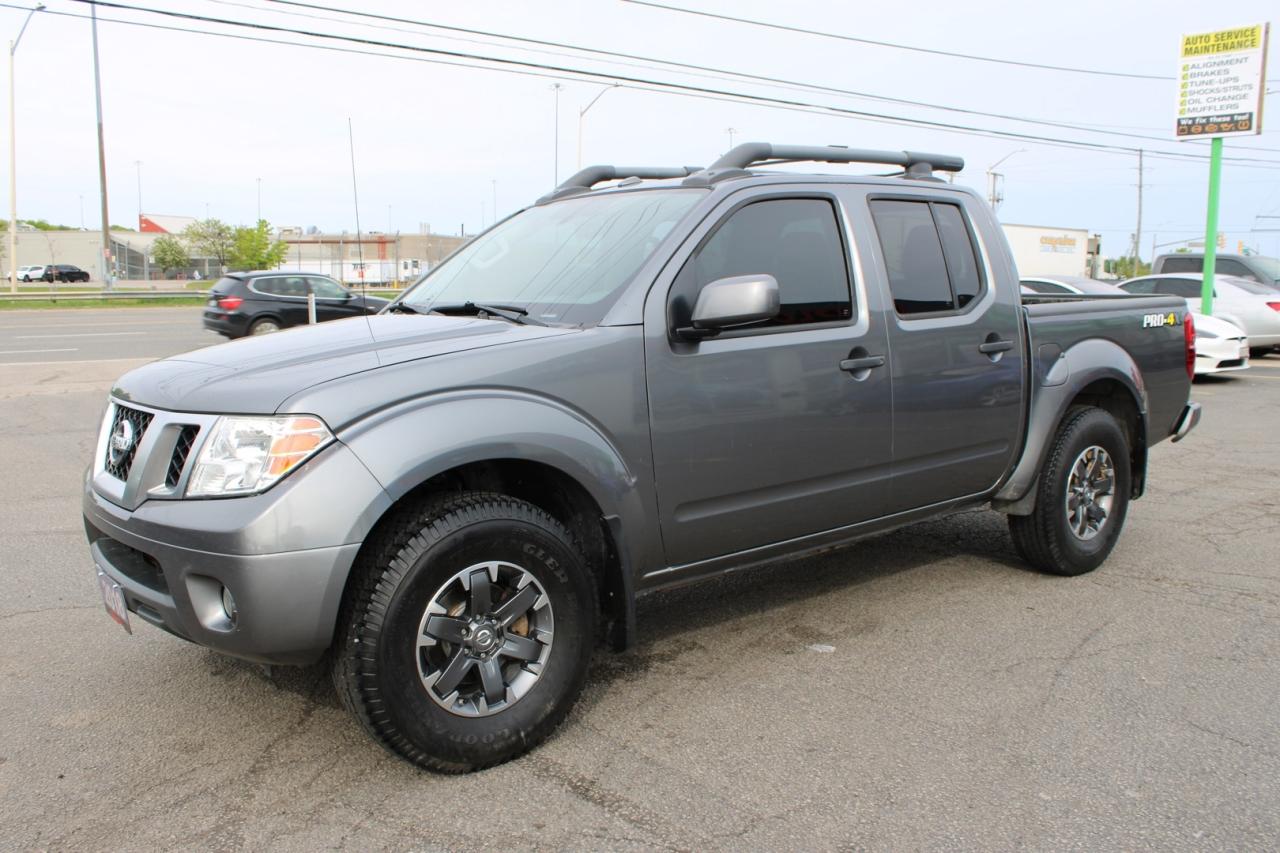 2018 Nissan Frontier PRO-4X Crew Cab 4WD Leather   ACCIDENT FREE   SAFE Photo2