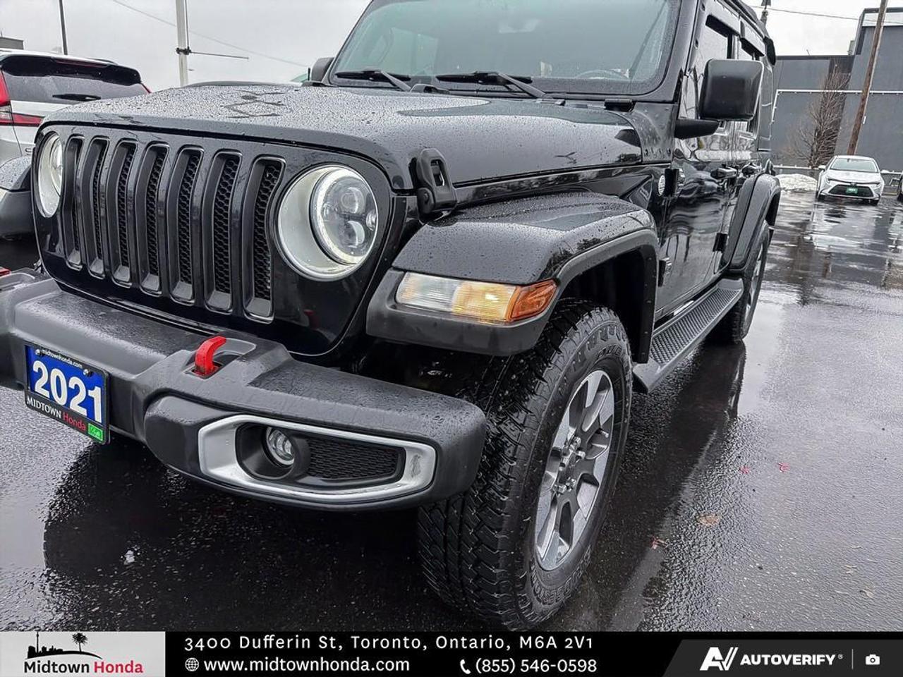 2021 Jeep WRANGLER UNLIMITED AS IS   NAVIGATION   SMART PHONE CONNECTION Photo
