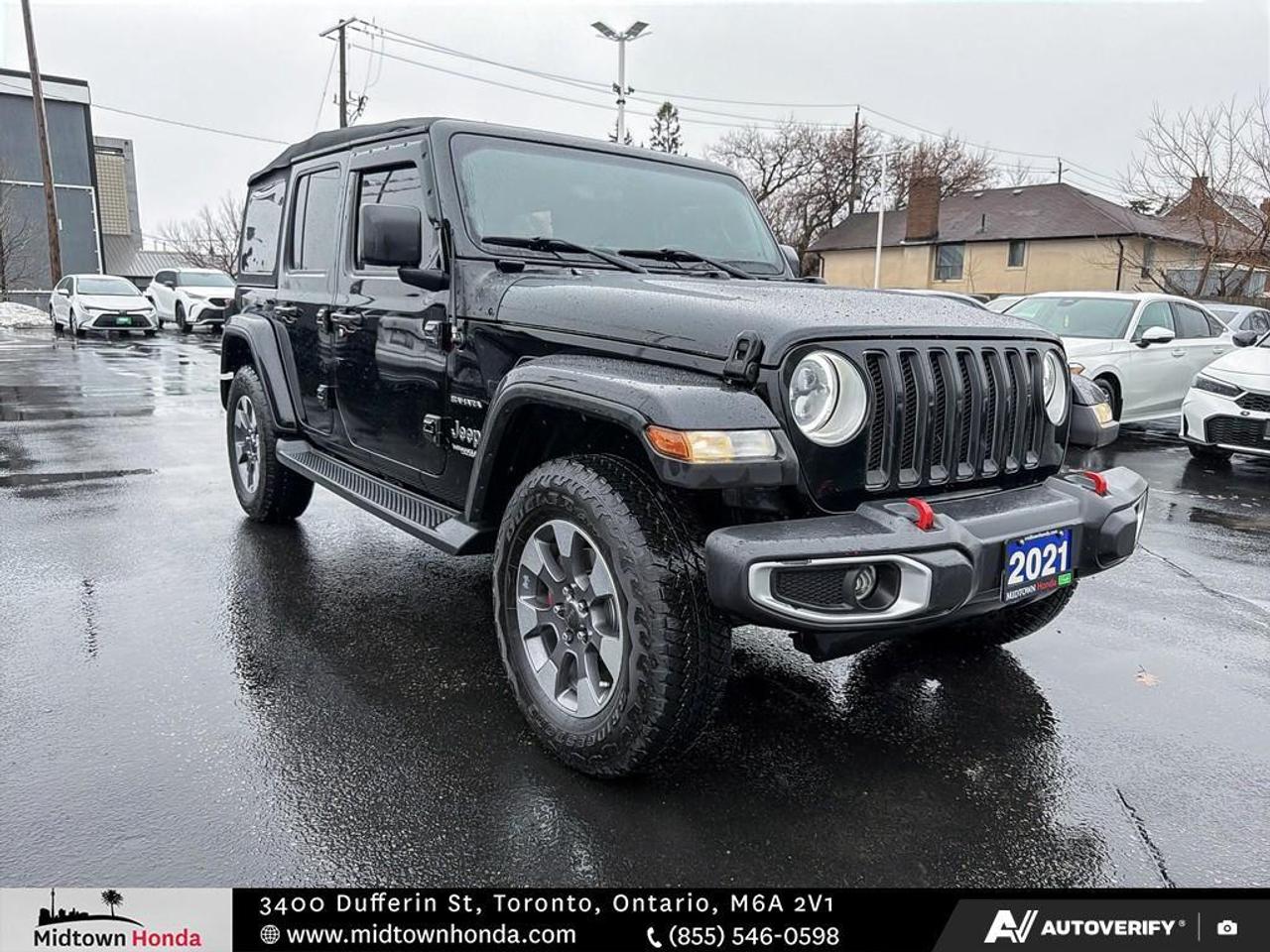 2021 Jeep WRANGLER UNLIMITED AS IS   NAVIGATION   SMART PHONE CONNECTION Photo