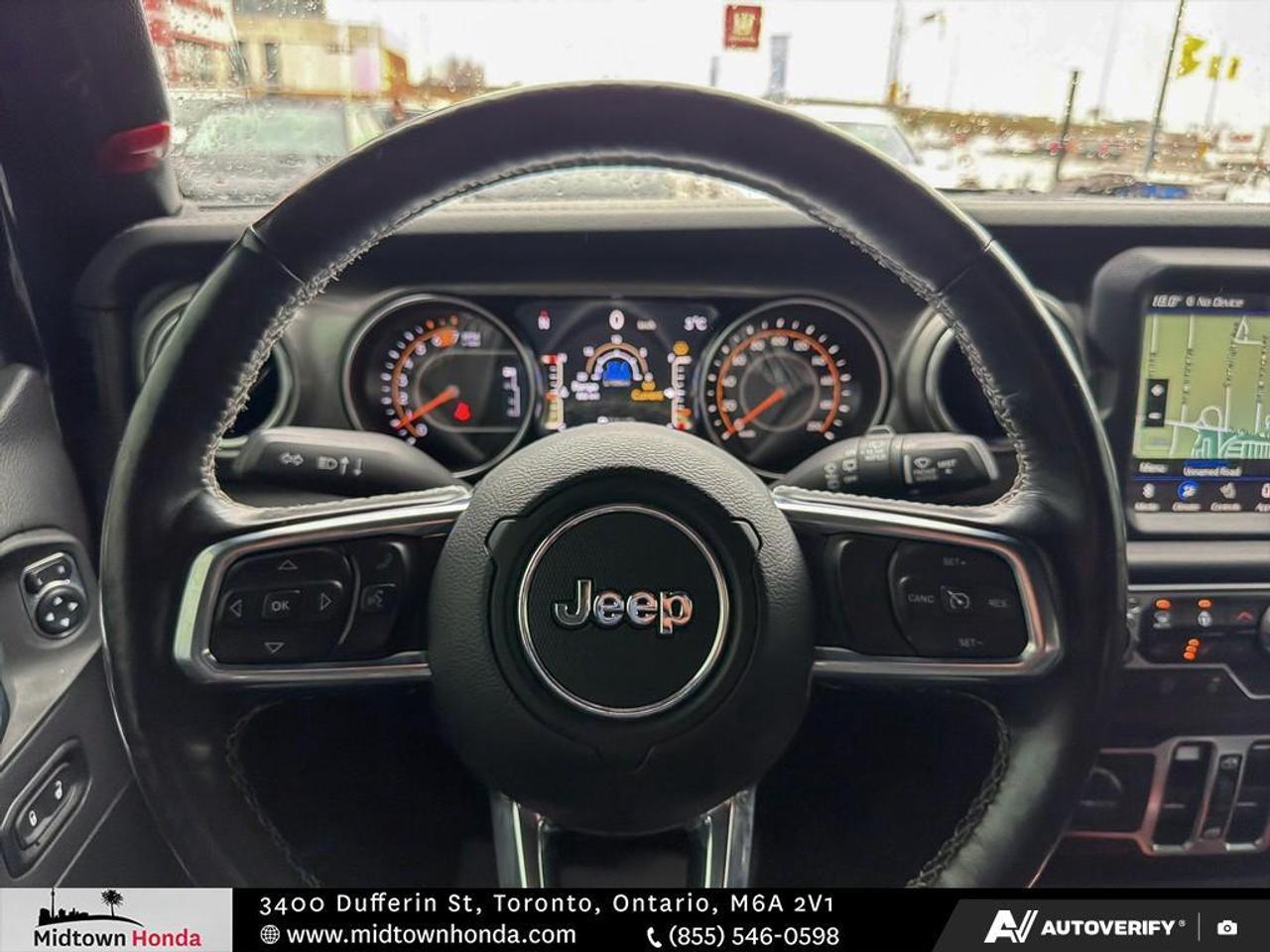 2021 Jeep WRANGLER UNLIMITED AS IS   NAVIGATION   SMART PHONE CONNECTION Photo