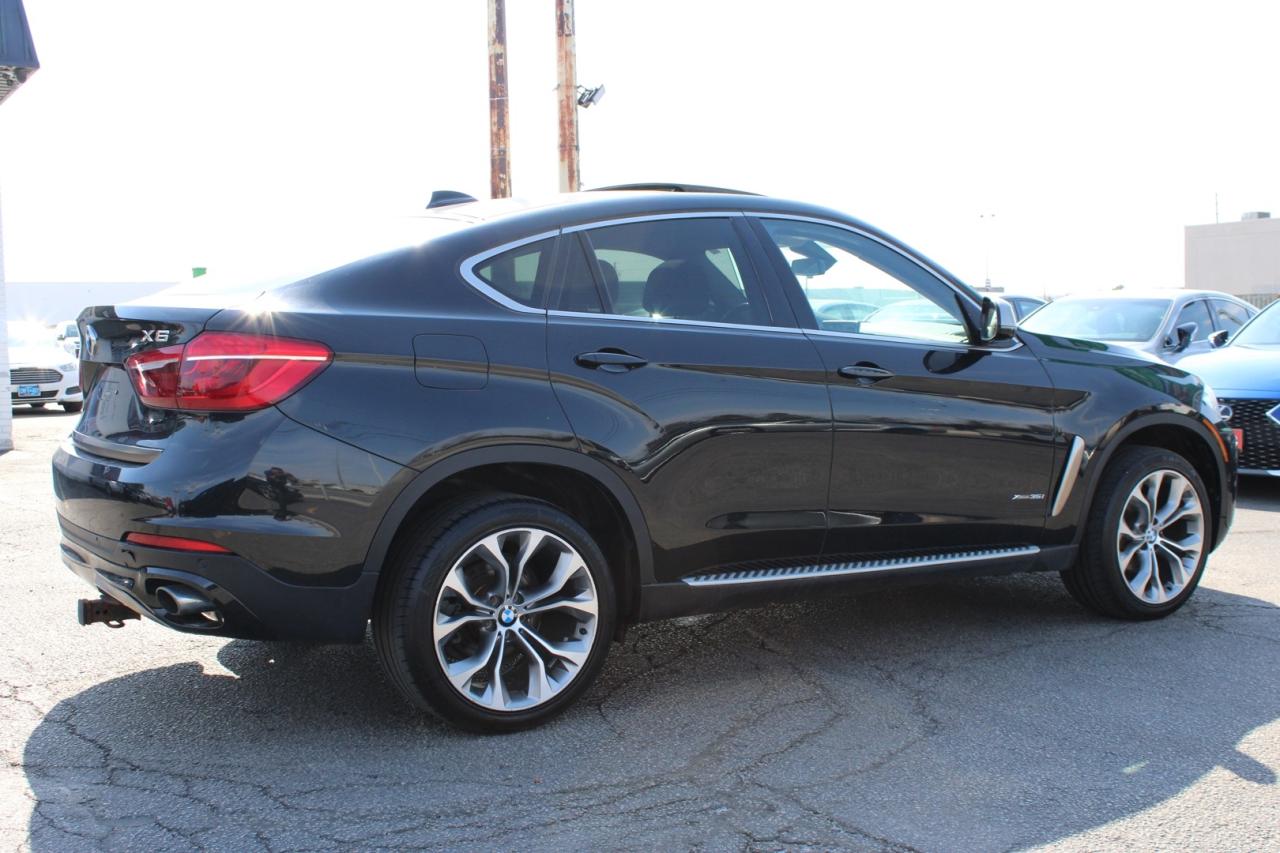2017 BMW X6 xDrive35i Red Interior 360 Camera Blind Spot Lane Photo