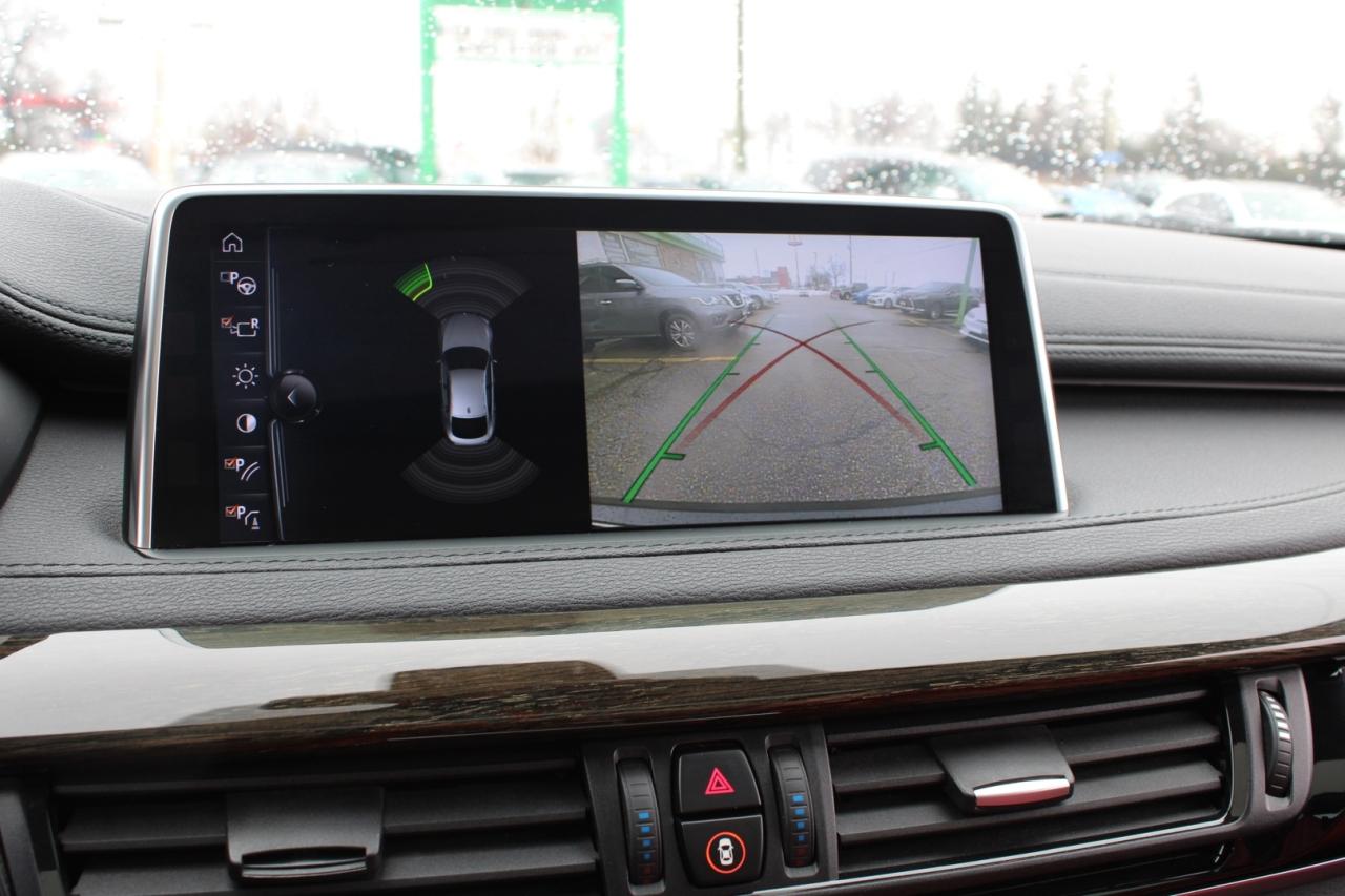 2017 BMW X6 xDrive35i Red Interior 360 Camera Blind Spot Lane Photo