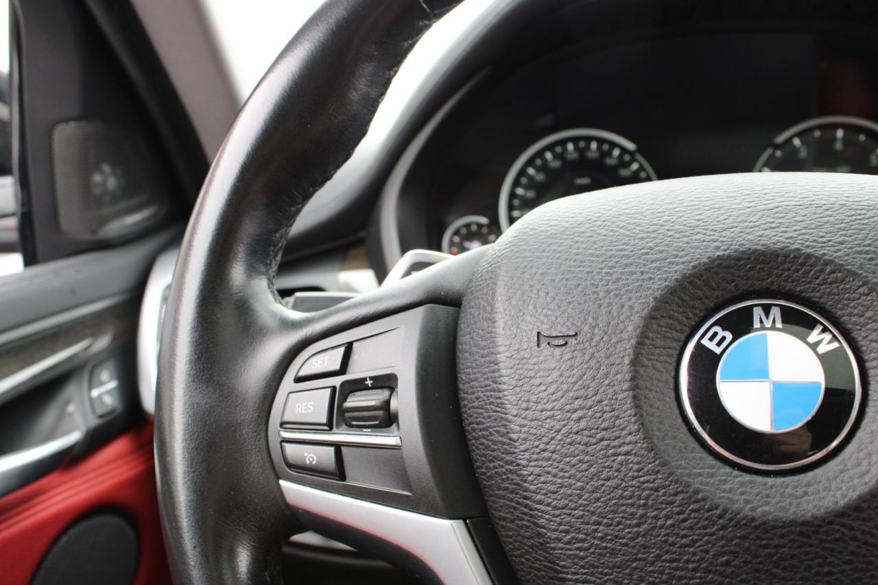 2017 BMW X6 xDrive35i Red Interior 360 Camera Blind Spot Lane Photo