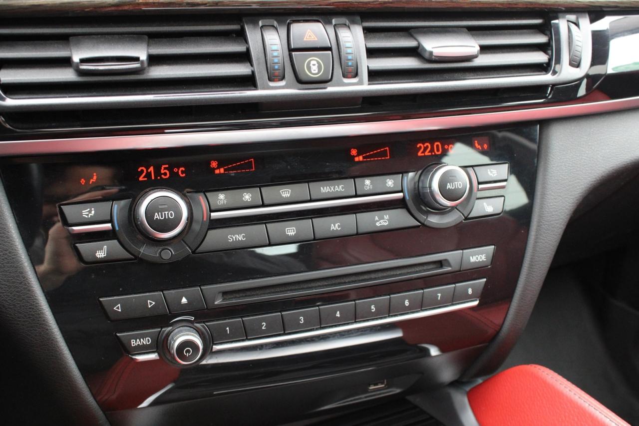 2017 BMW X6 xDrive35i Red Interior 360 Camera Blind Spot Lane Photo