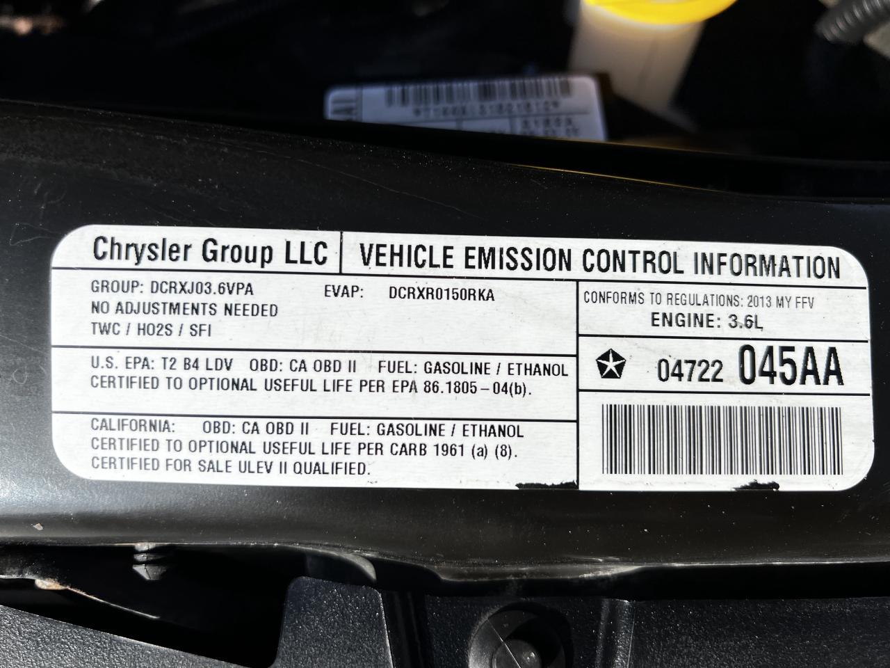 2013 Dodge Grand Caravan SE / LOADED / 90072 KMS !! / ONE OWNER/ C/F CLEAN Photo