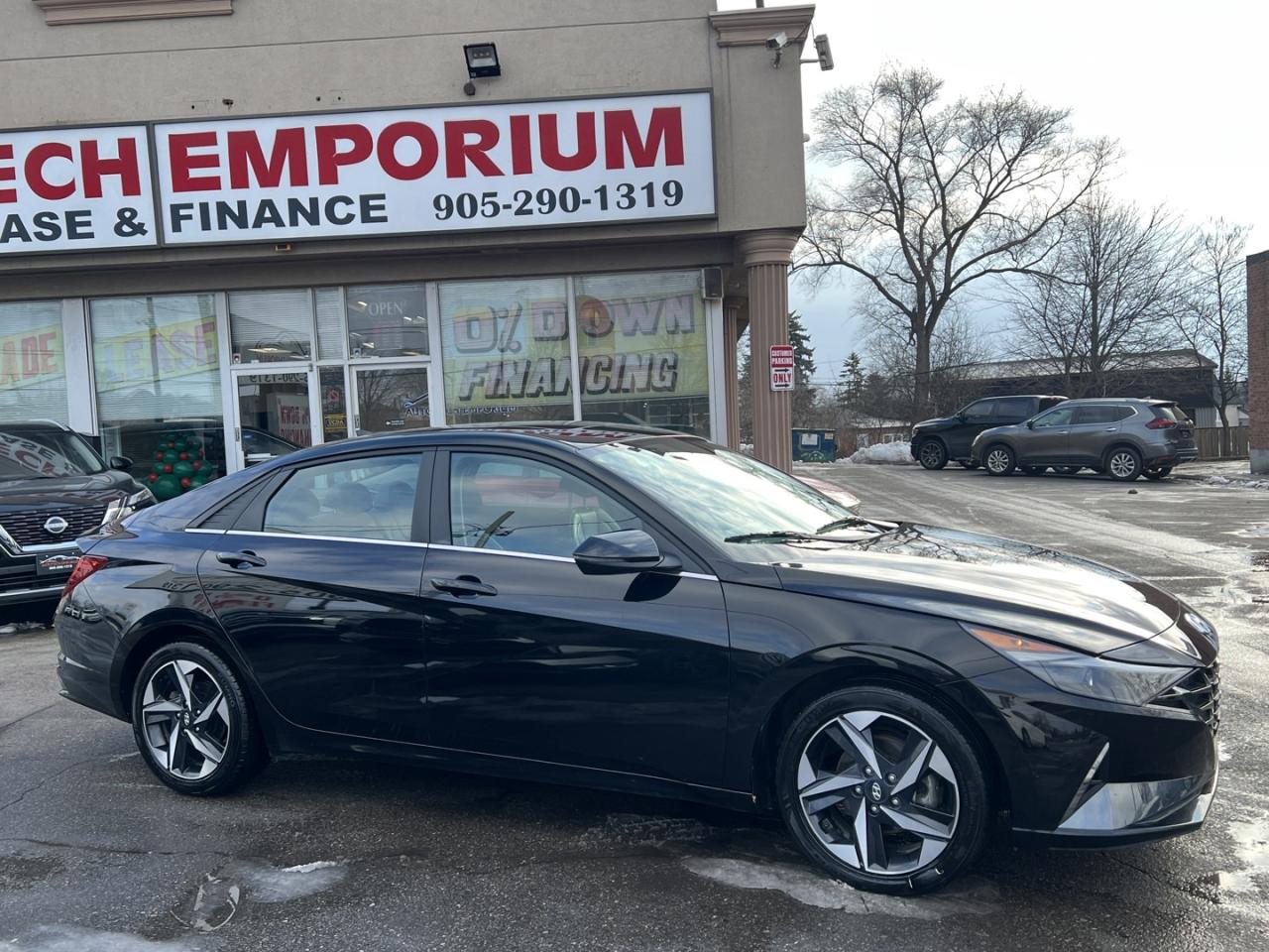 2023 Hyundai Elantra Luxury   Leather   Htd Steering   Navi   Sunroof Photo3