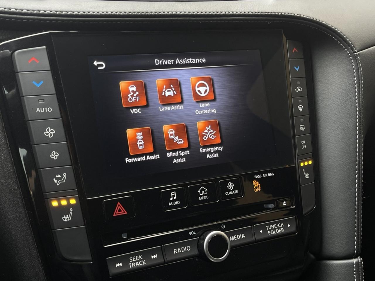 2021 Infiniti QX50 LUXE AWD Pearl white Leather   PRO PILOT   Htd Sea Photo