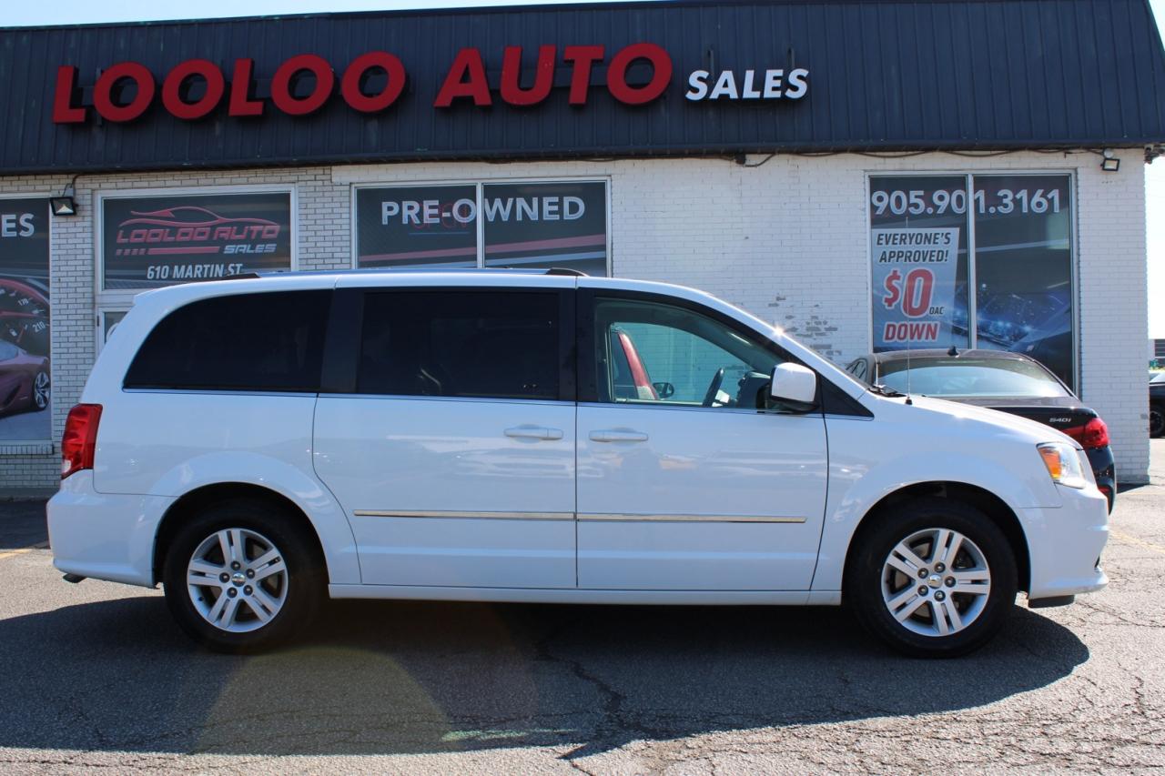 2016 Dodge Grand Caravan Crew Stow N Go 7 Passenger Leather Safety Certifie Photo