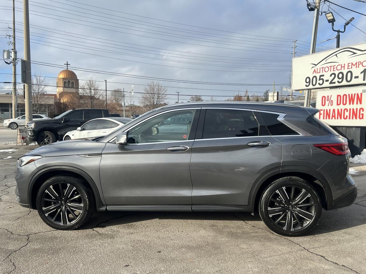 2021 Infiniti QX50 LUXE I LINE AWD   Leather   PRO PILOT   Sunroof Photo