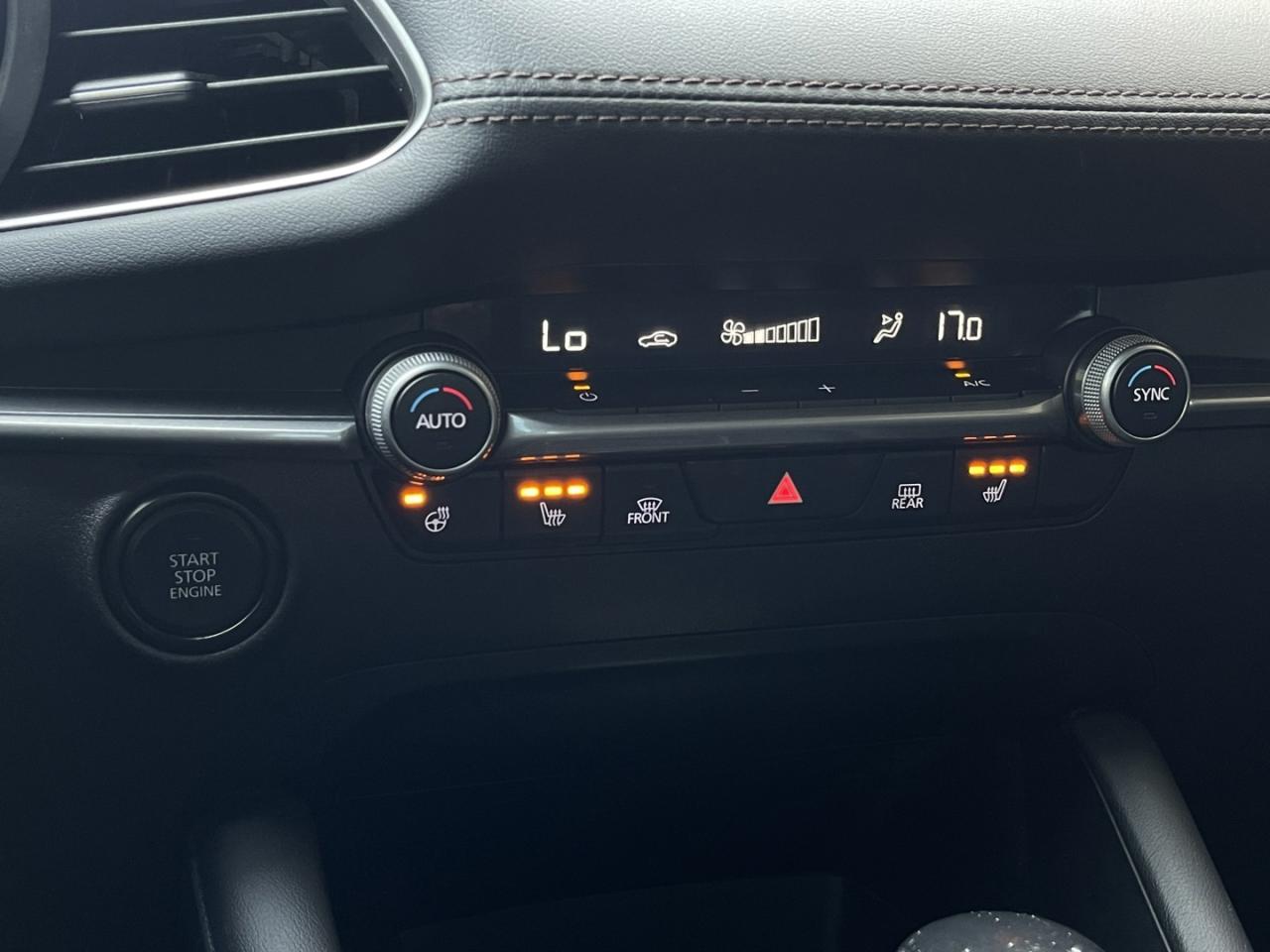 2023 Mazda MAZDA3 GS Pearl White Blind Spot   Dual Climate   Push St Photo