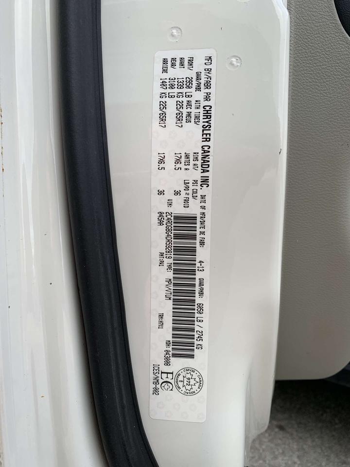 2013 Dodge Grand Caravan 4dr Wgn SE Photo