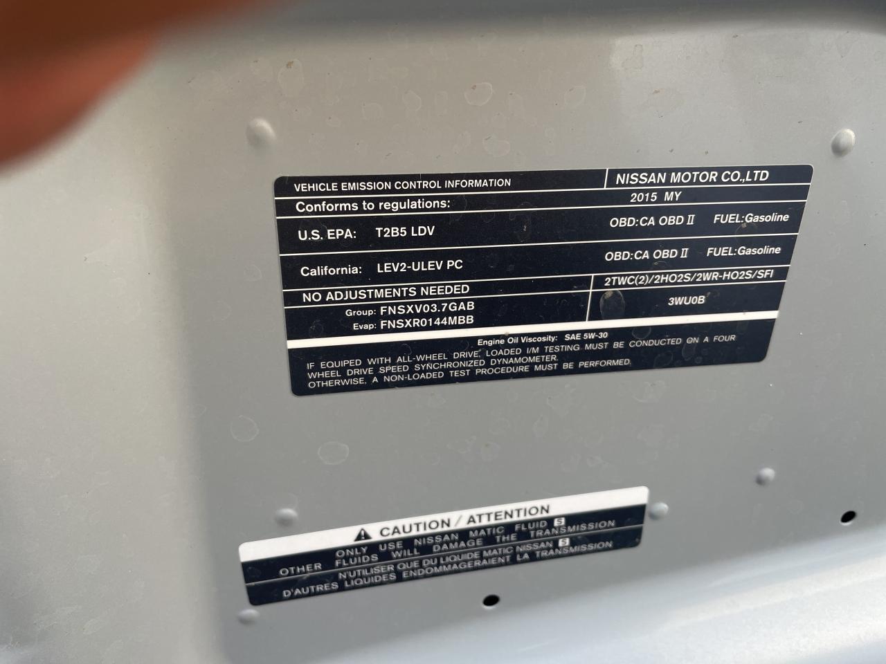 2015 Infiniti QX50 !!!!! PREMIUM/AWD/131,129KMS/CARFAX CLEAN !!!!!! Photo