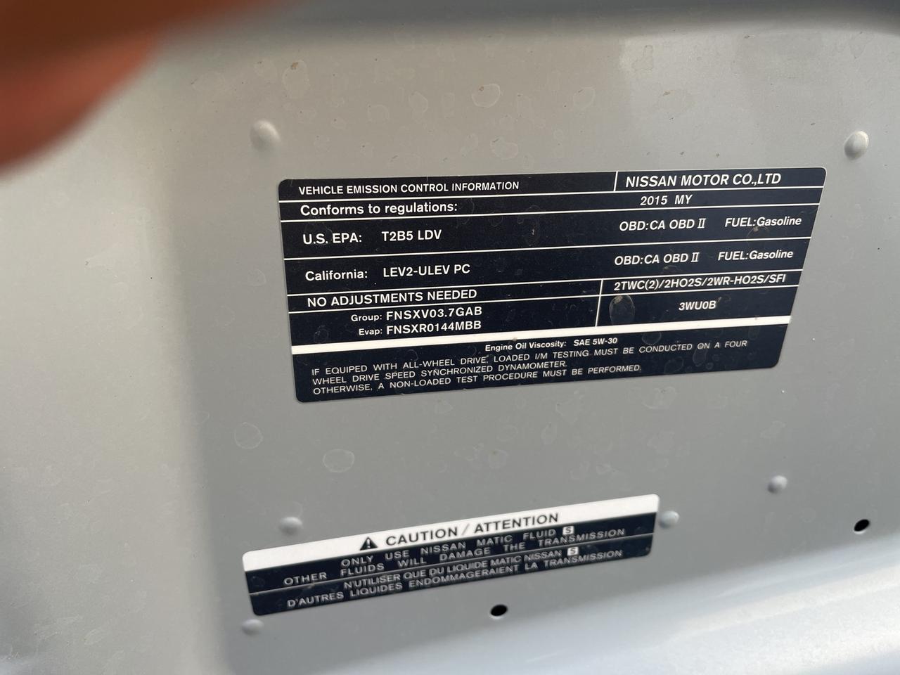 2015 Infiniti QX50 !!!!! PREMIUM/AWD/131,129KMS/CARFAX CLEAN !!!!!! Photo