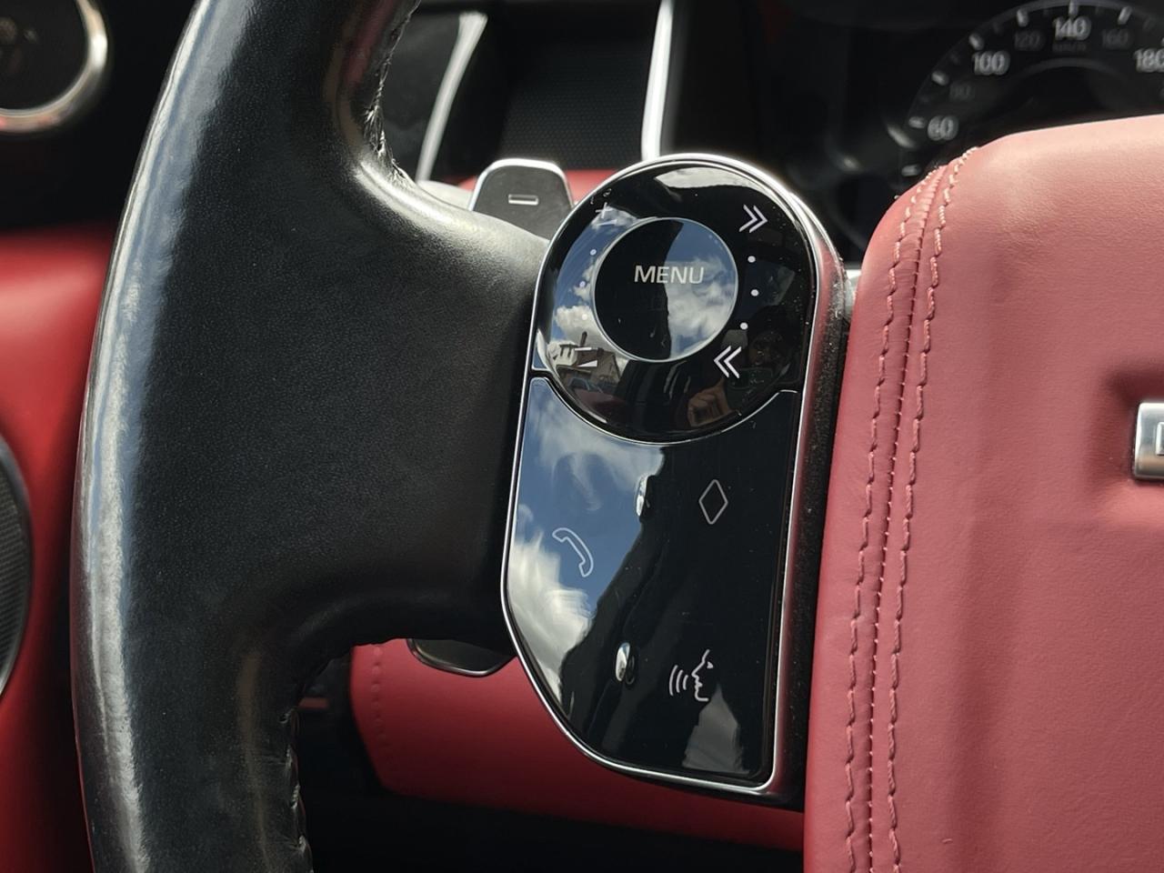 2020 Land Rover Range Rover P525 Autobiography Pearl White with Red Leather Fu Photo