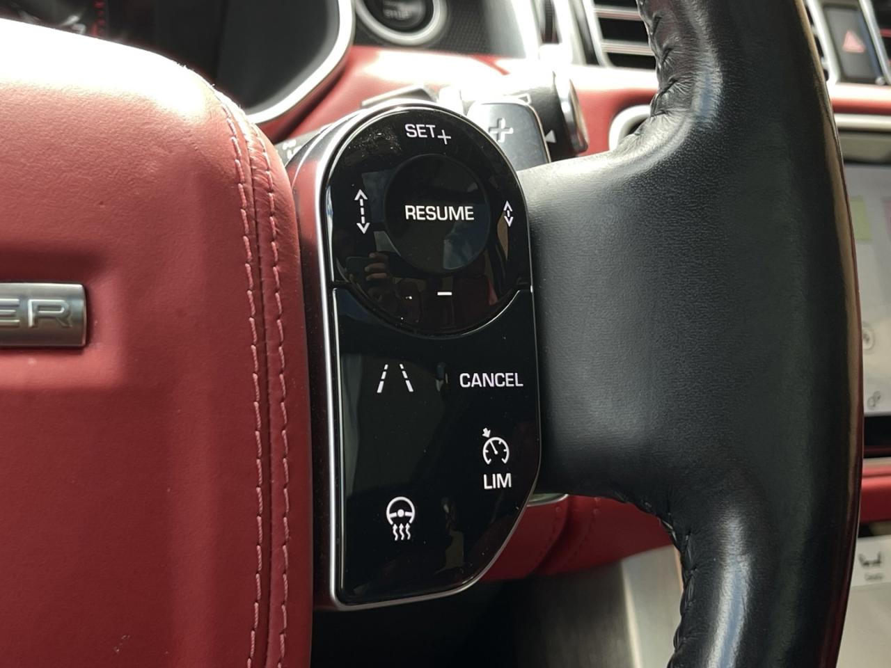 2020 Land Rover Range Rover P525 Autobiography Pearl White with Red Leather Fu Photo