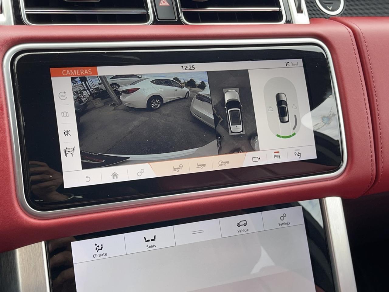 2020 Land Rover Range Rover P525 Autobiography Pearl White with Red Leather Fu Photo