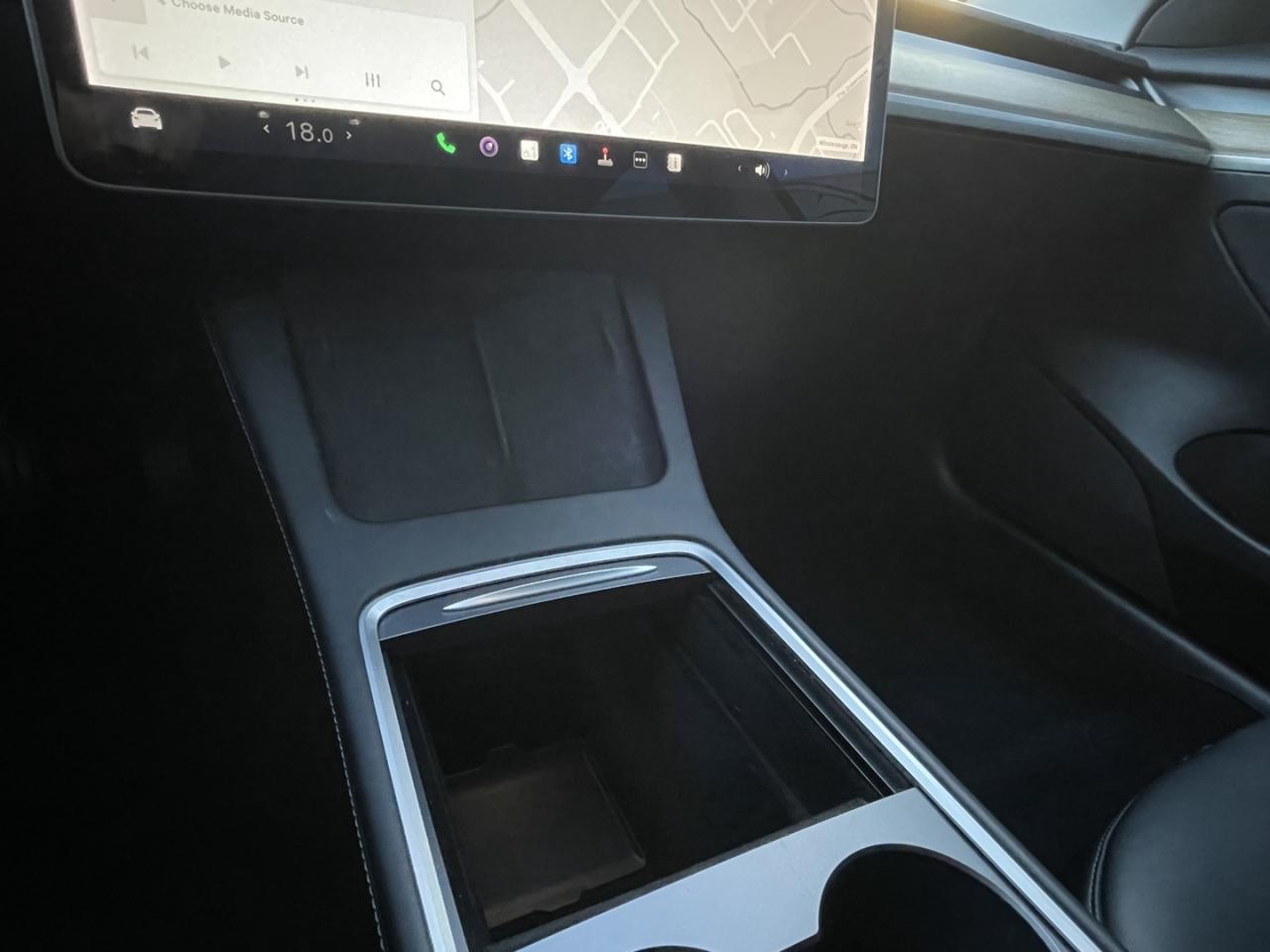 2021 Tesla Model 3 SR PLUS Pearl White Pano Roof / Leather / Blind Sp Photo