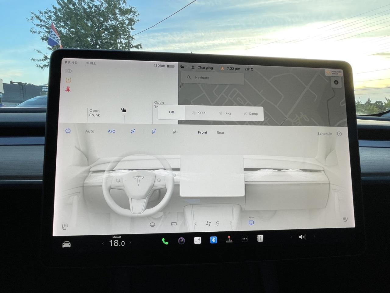 2021 Tesla Model 3 SR PLUS Pearl White Pano Roof / Leather / Blind Sp Photo