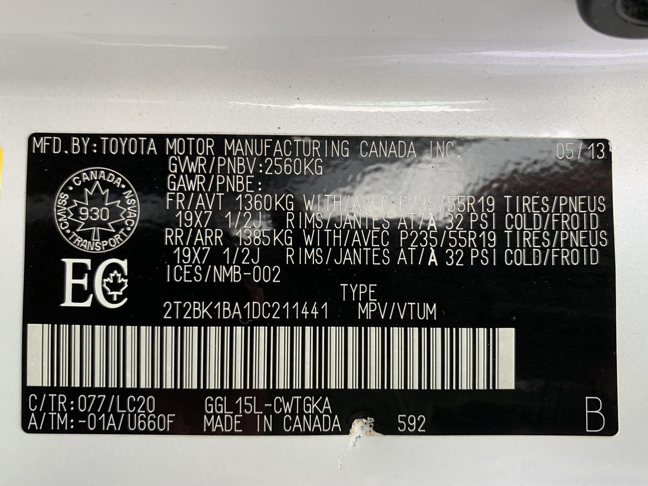 2013 Lexus RX 350 AWD / F Sport / NAVI / S ROOF / LEATHER / CAMERA Photo