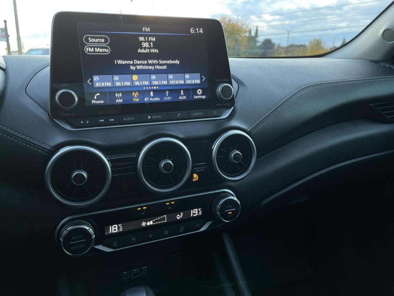 2021 Nissan Sentra SV Pearl white Sunroof   Blind Spot   Htd Seats Photo