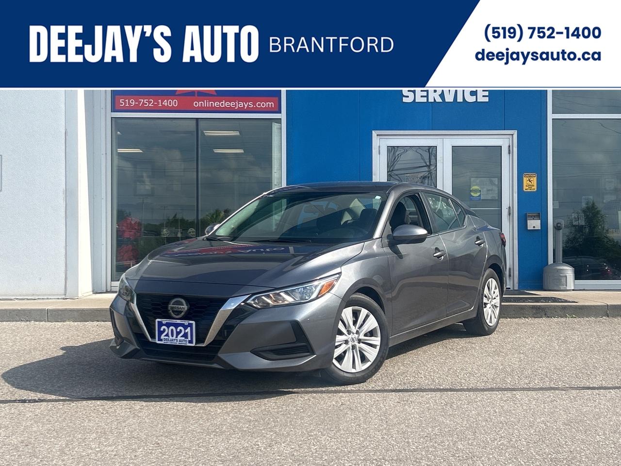 2021 Nissan Sentra S Plus   CarPlay + Android Auto Photo0