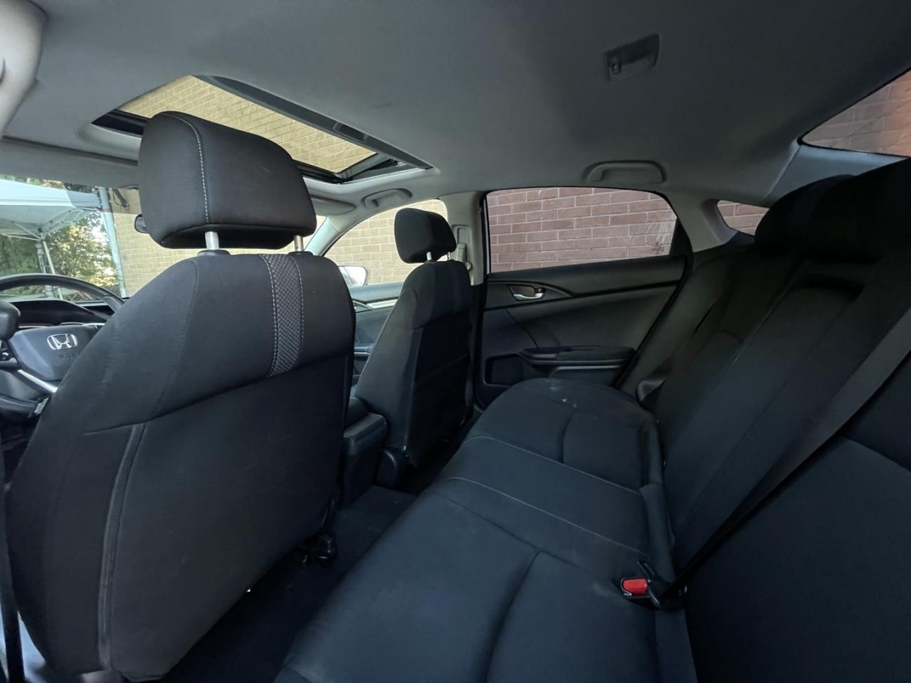 2020 Honda Civic EX Pearl white   Sunroof   Push Start   Honda Sens Photo