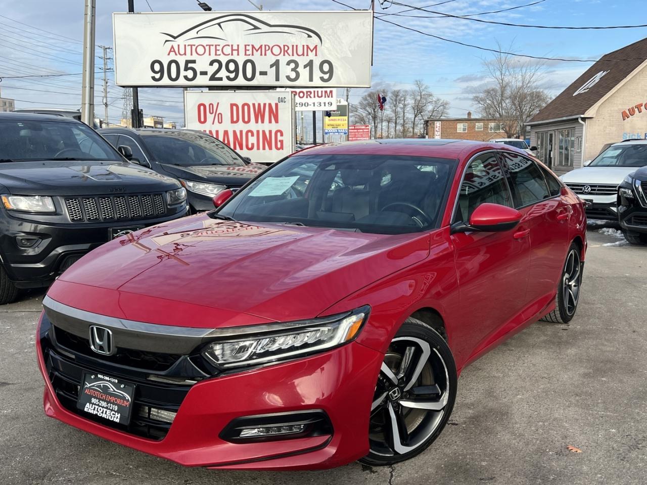 2019 Honda Accord Sport   Sunroof   Push Start   Honda Sensing Photo0