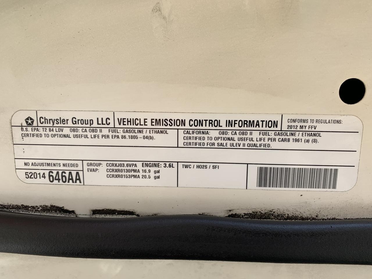 2012 Dodge Journey SXT / CREW !!! ONLY 105415 KMS !! RUST PROOFING !! Photo