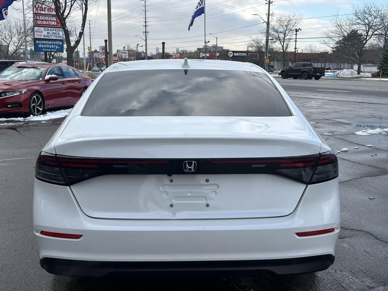 2024 Honda Accord EX Pearl White   Sunroof   Htd Seats   Blind Spot Photo