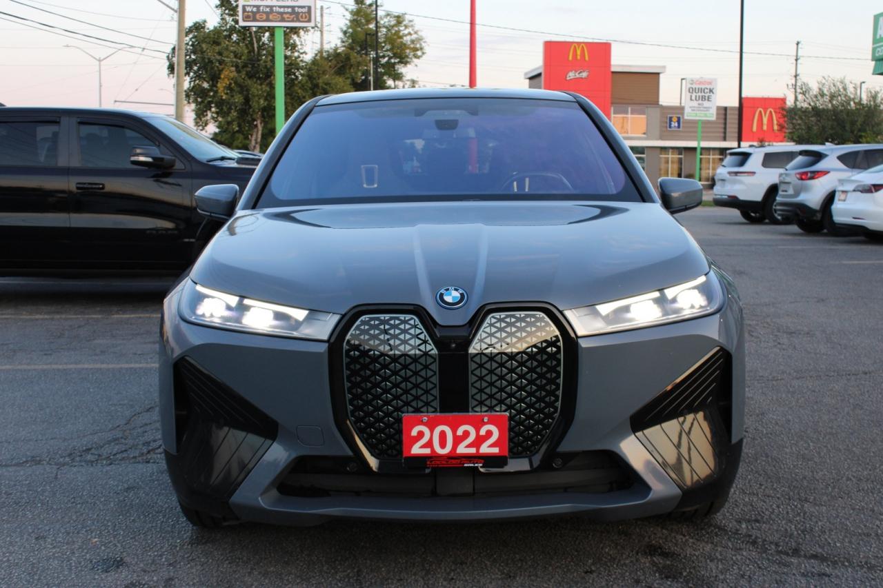 2022 BMW iX xDrive50 Premium Enhanced Blue Interior Certified Photo