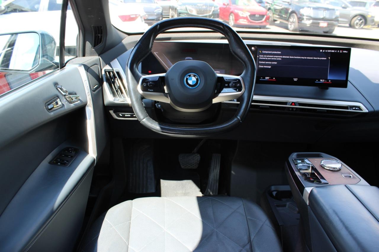 2022 BMW iX xDrive50 Premium Enhanced Blue Interior Photo