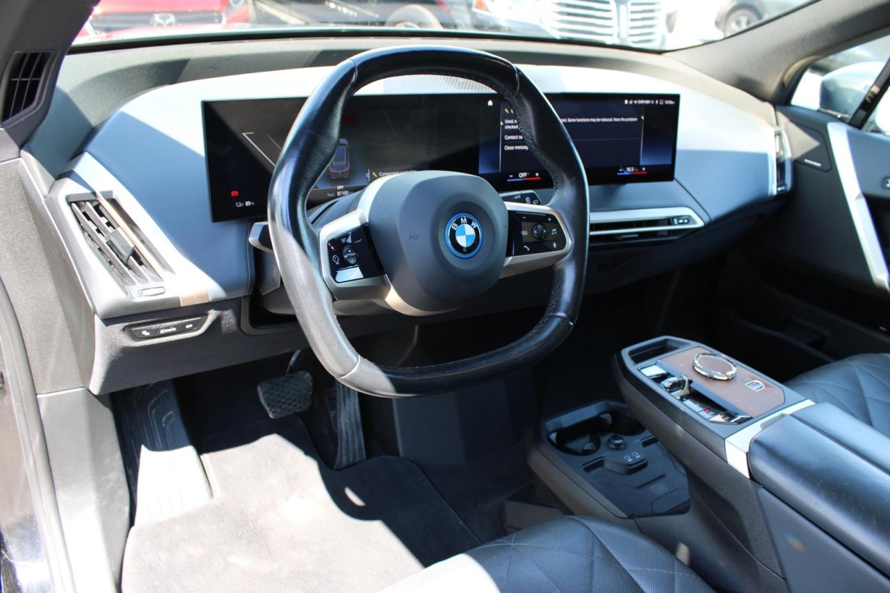 2022 BMW iX xDrive50 Premium Enhanced Blue Interior Certified Photo