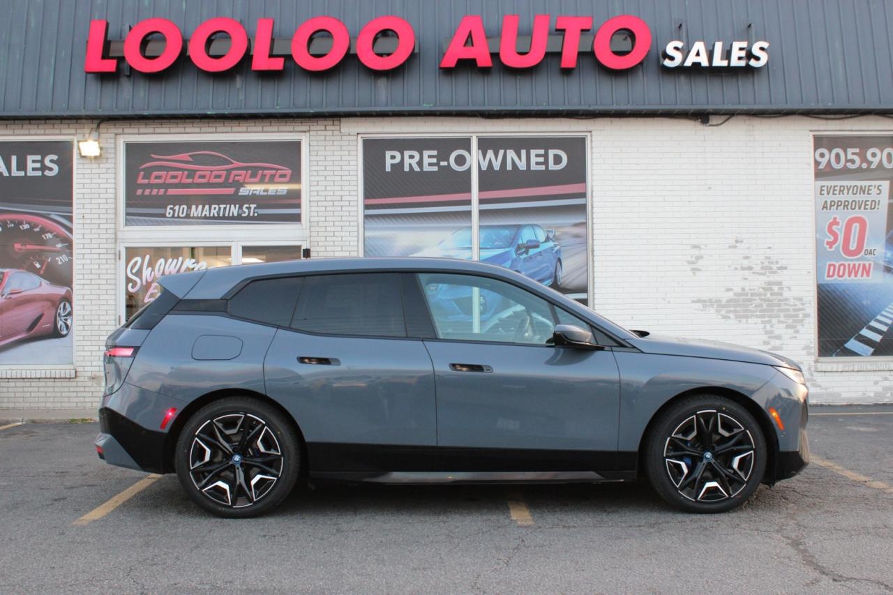 2022 BMW iX xDrive50 Premium Enhanced Blue Interior Photo