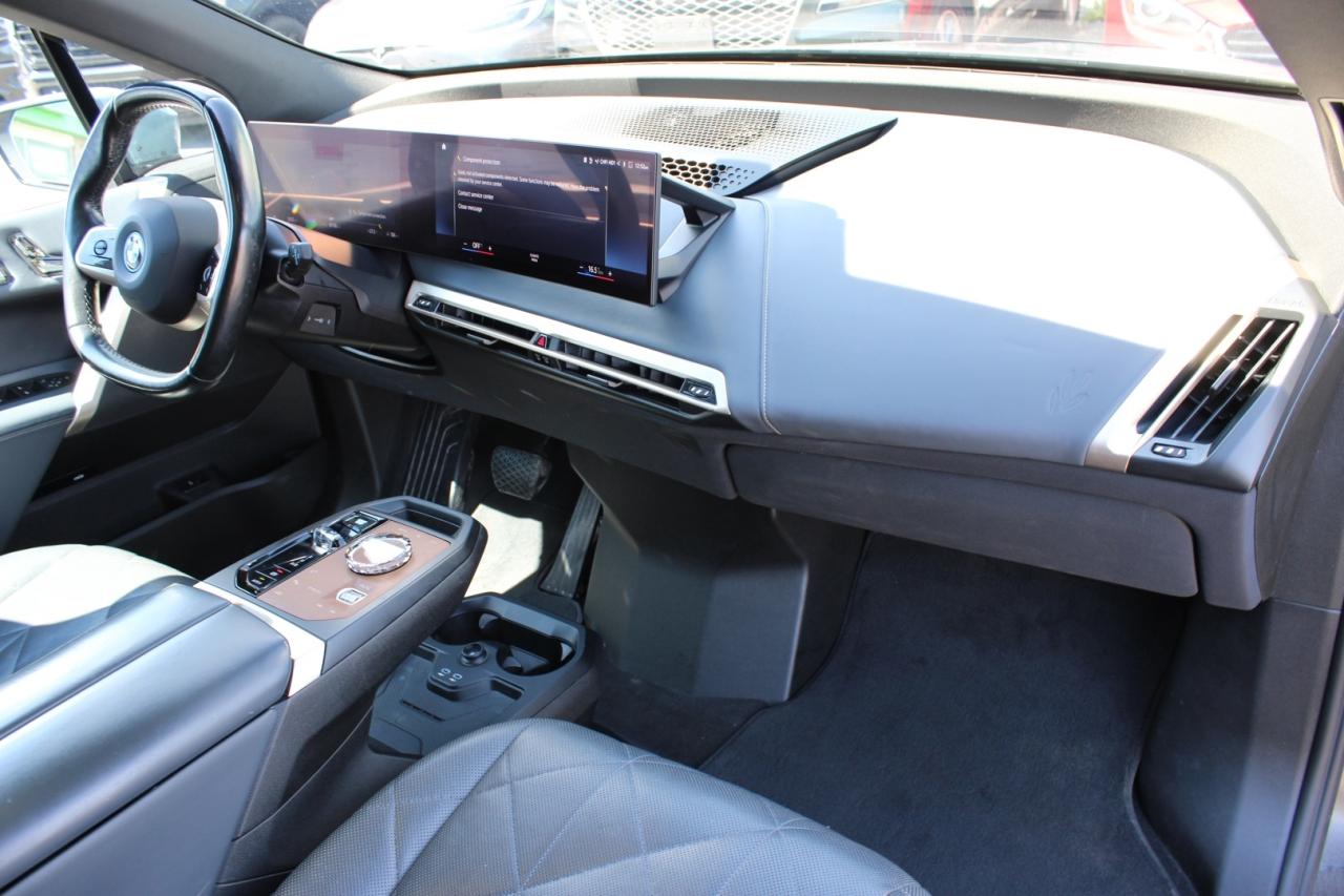 2022 BMW iX xDrive50 Premium Enhanced Blue Interior Certified Photo