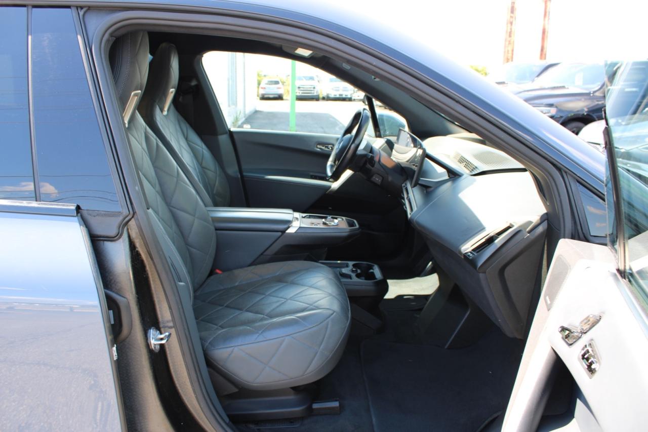 2022 BMW iX xDrive50 Premium Enhanced Blue Interior Photo
