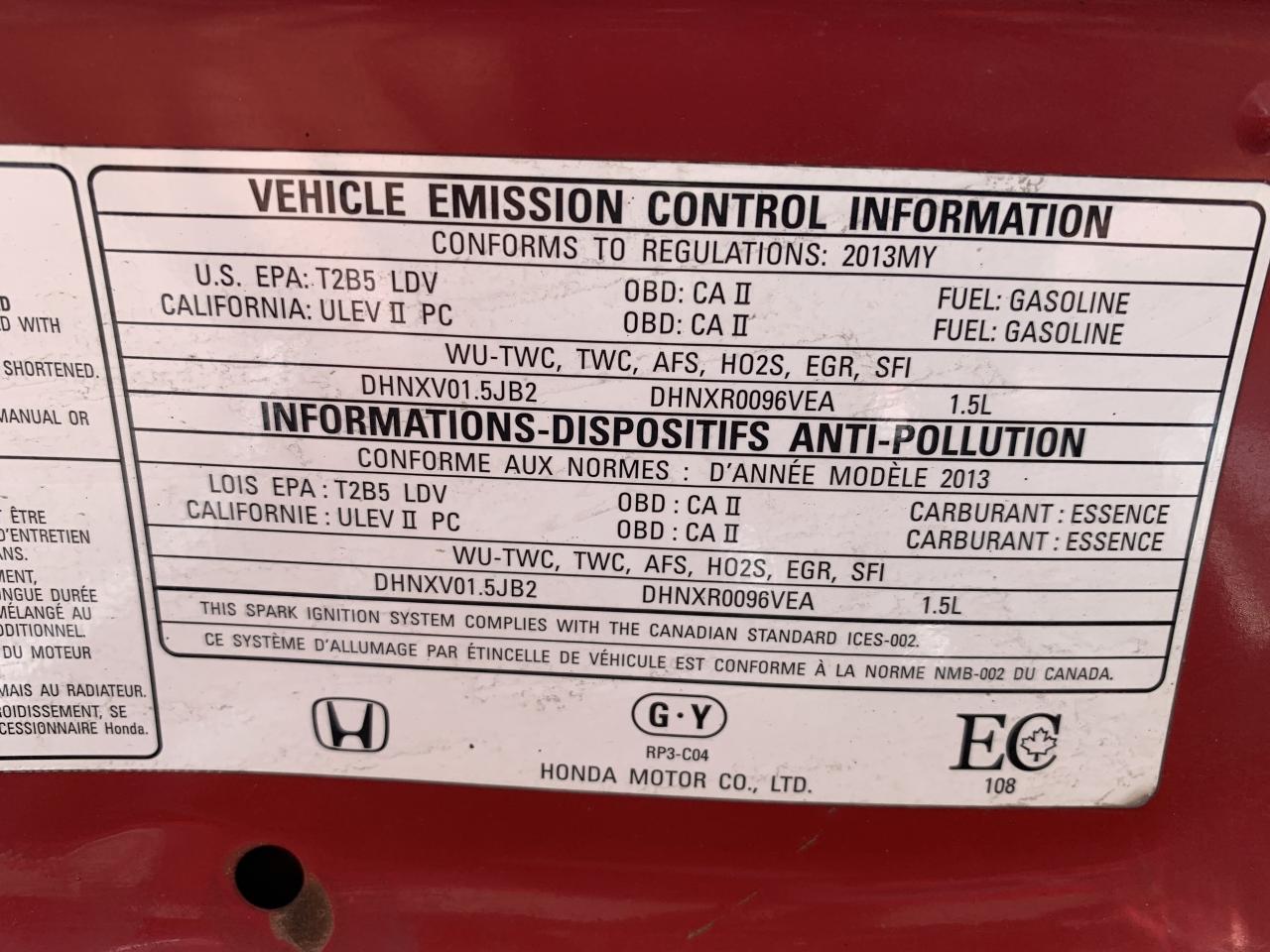 2013 Honda Fit 5dr HB Auto DX-A  ONLY !!!!  109239 kms !!!! AUTO Photo