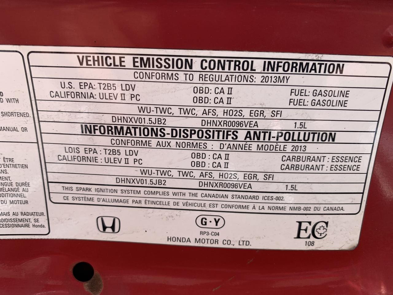 2013 Honda Fit 5dr HB Auto DX-A  ONLY !!!!  109239 kms !!!! AUTO Photo